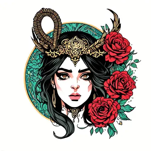 Hecate tattoo design idea