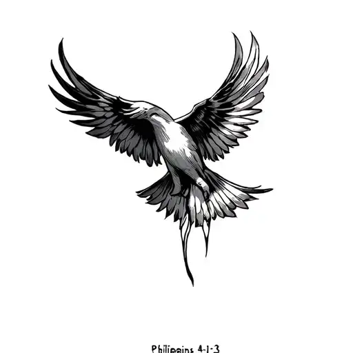 Philippians 4 13 tattoo design idea
