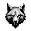 wolf head, viking, Marine corps eagle globe tattoo design idea