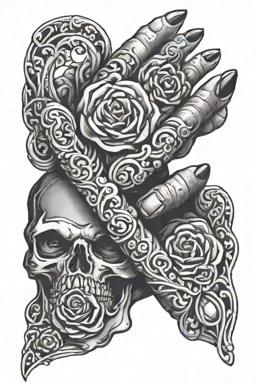 mens wedding ring finger tattoo design idea