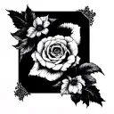 gothic sisifo tattoo design idea