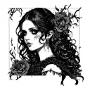 gothic sisifo tattoo design idea