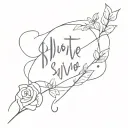 domestic abuse survivor tattoo design idea