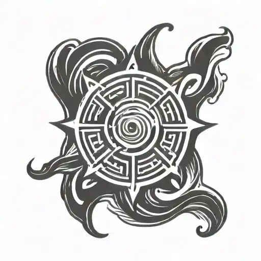 Naruto Seal Mark tattoo design idea