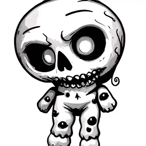 Voodoo Dolls tattoo design idea
