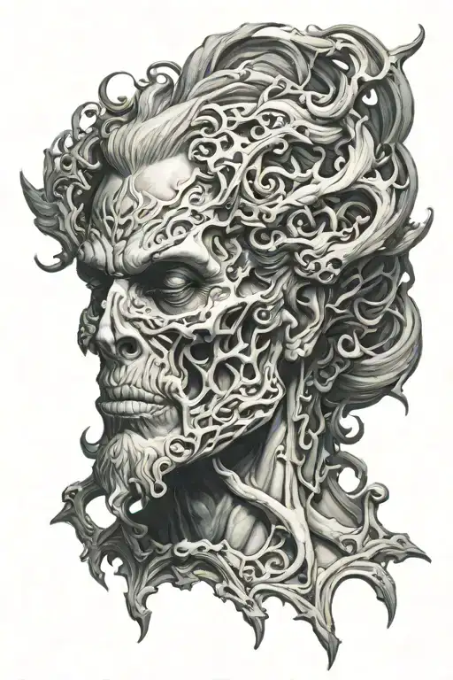 grega ex: hades tattoo design idea