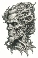 grega ex: hades tattoo design idea