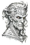 grega ex: hades tattoo design idea