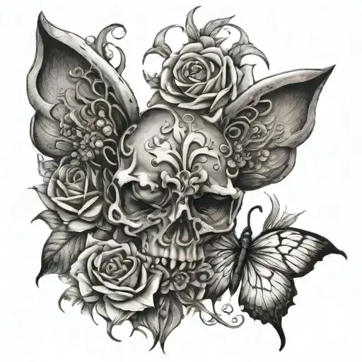 love fati tattoo design idea