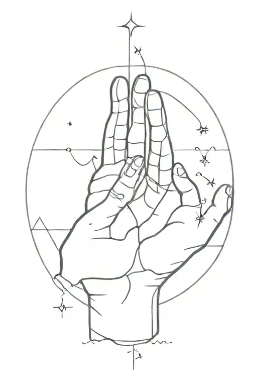 Gods Plans, His Hands tattoo design idea