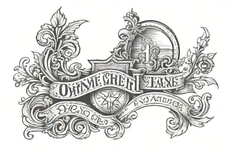 John 15 abide tattoo design idea