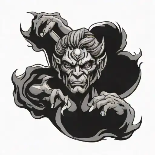 Strength tattoo design idea