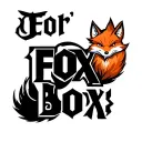 "Fox Box" "Fox Box" with fox tail tattoo design idea