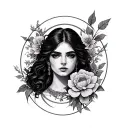 Tyche tattoo design idea