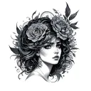 Tyche tattoo design idea