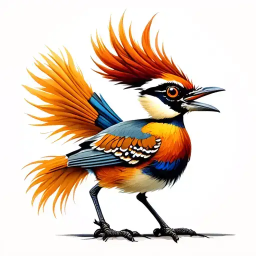 Roadrunner tattoo design idea