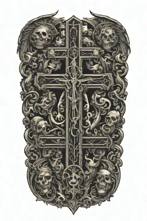 Christianity tattoo design idea