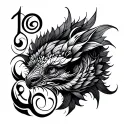 14 mor pankh tattoo design idea