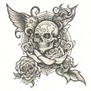 don't let emotions get in the way of your goals tattoo design idea