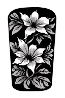 Puerto Rican Taino Flower Tattoo forearm sleeve tattoo tattoo design idea