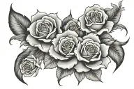 nothing lasts forever tattoo design idea