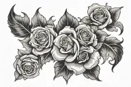 nothing lasts forever tattoo design idea