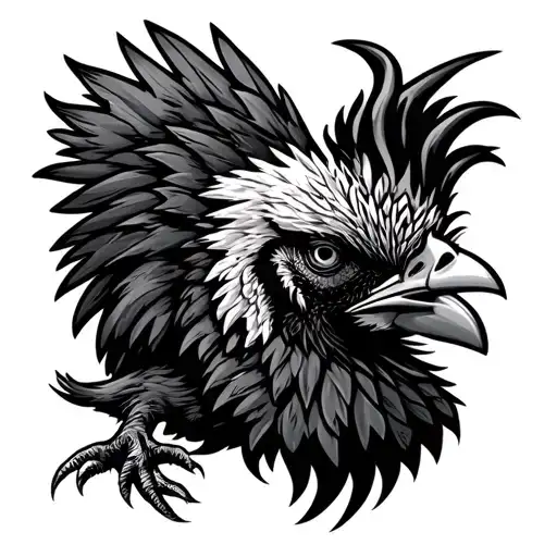 South carolina gamecocks tattoo design idea