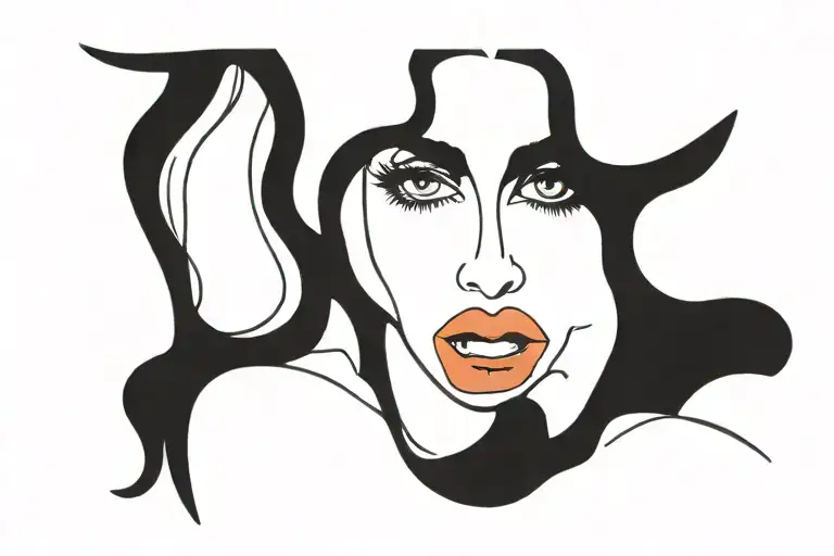 Amy Winehouse tattoo design idea