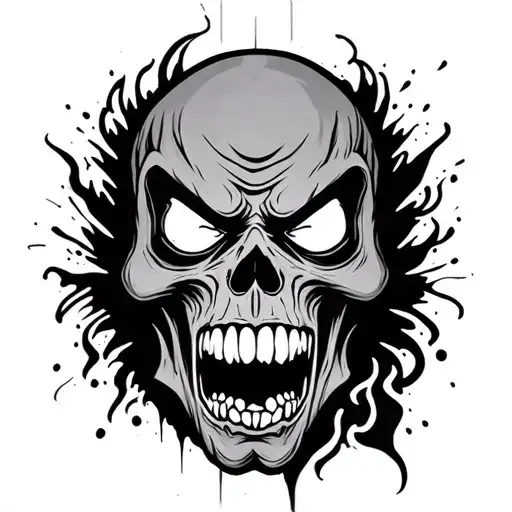 Anger issues and trying to be better  tattoo design idea