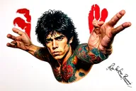 Richard Ramirez tattoo design idea