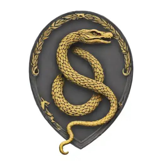 don't tread on me gadsden flag pistols crossing tattoo design idea