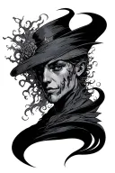 Risk to become rich tattoo design idea