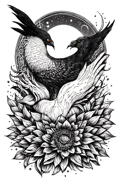 do not go gentle into that goodnight tattoo design idea