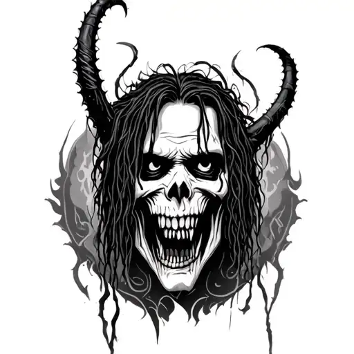 Korn tattoo design idea