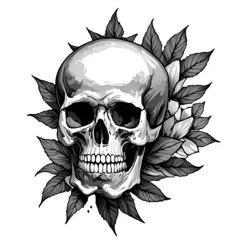 Rolled tattoo design idea
