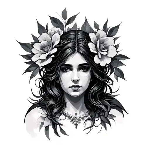 Hestia tattoo design idea