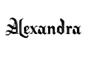 "Alexandra" tattoo design idea