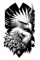 prometheus statue with caucasion eagle tattoo design idea