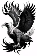 New Liver, Same Eagles Prometheus fire tattoo design idea