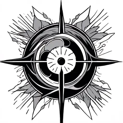 Boredom symbol tattoo design idea