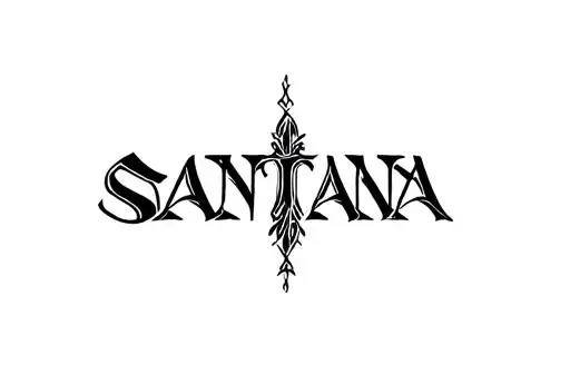 "Santana" tattoo design idea