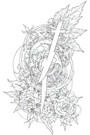 linkin park hybrid theory tattoo design idea