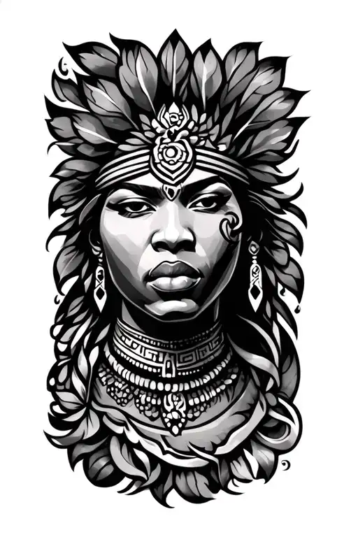 Igbo tattoo design idea