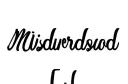 "MISUNDERSTOOD" tattoo design idea