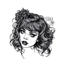 sissy faggot tattoo design idea