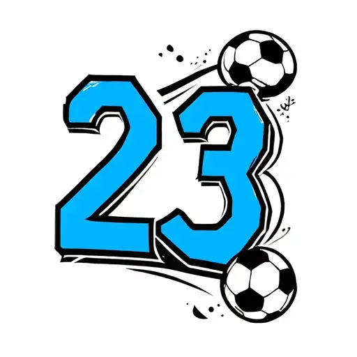 "23" Soccer Soccer tattoo design idea