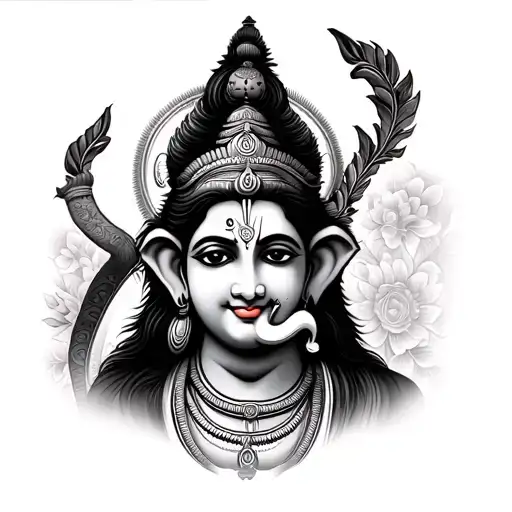 I was born on 31.01.2005. I'm very fond lord shiva and Ganesha. Also I'm being a elder child of my home so more responsi tattoo design idea