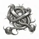 92 Til Infinity tattoo design idea