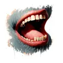 bite mark tattoo tattoo design idea