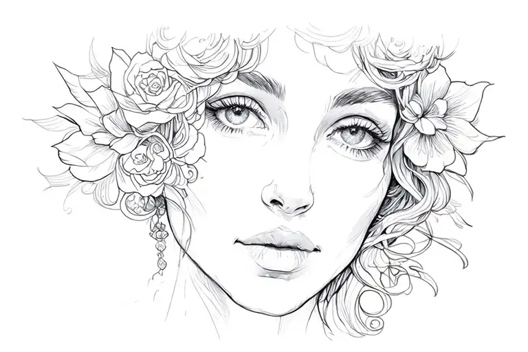 Victoria tattoo design idea